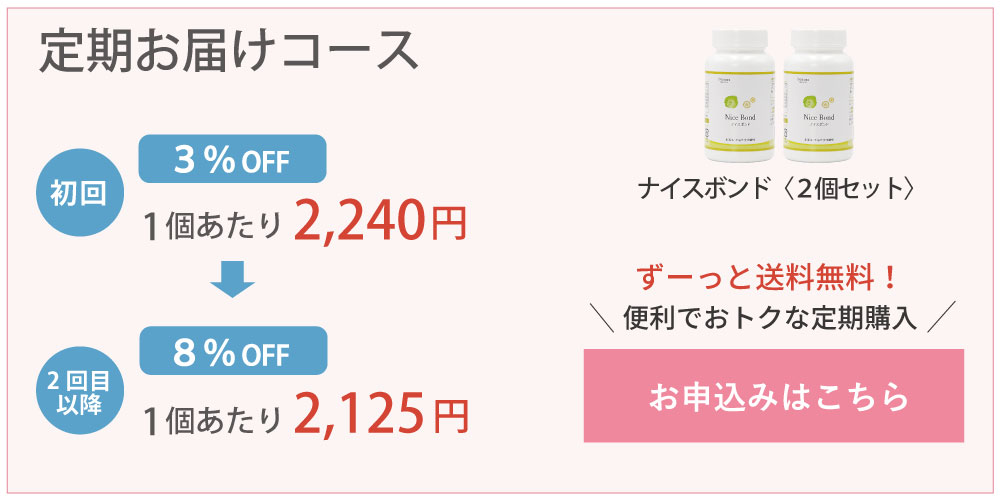 アイナチュラプレミアムナイスボンド定期購入はこちら