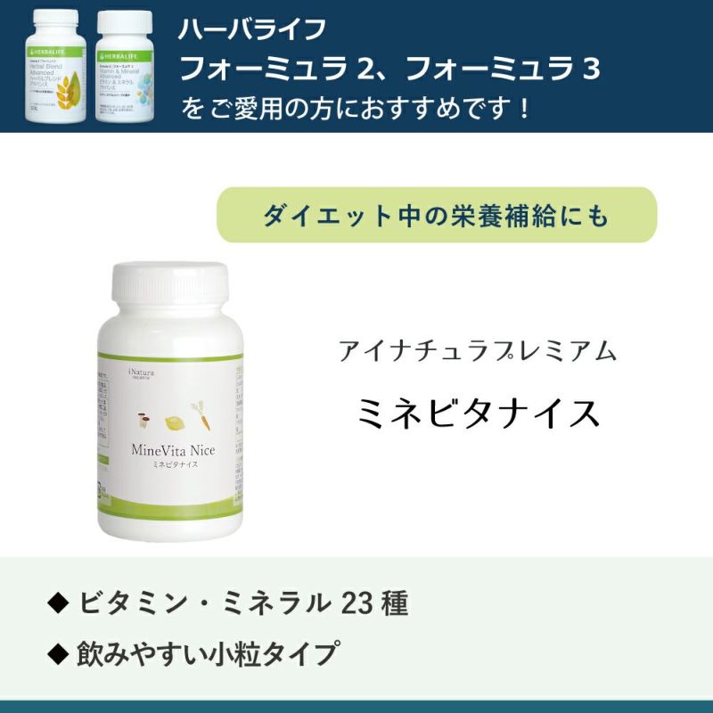 アイナチュラプレミアム　ミネビタナイス