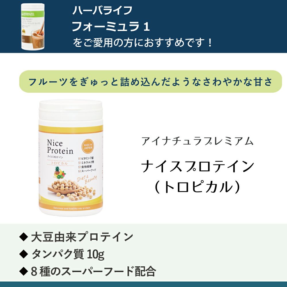 アイナチュラプレミアム　ナイスプロテイン（トロピカル）