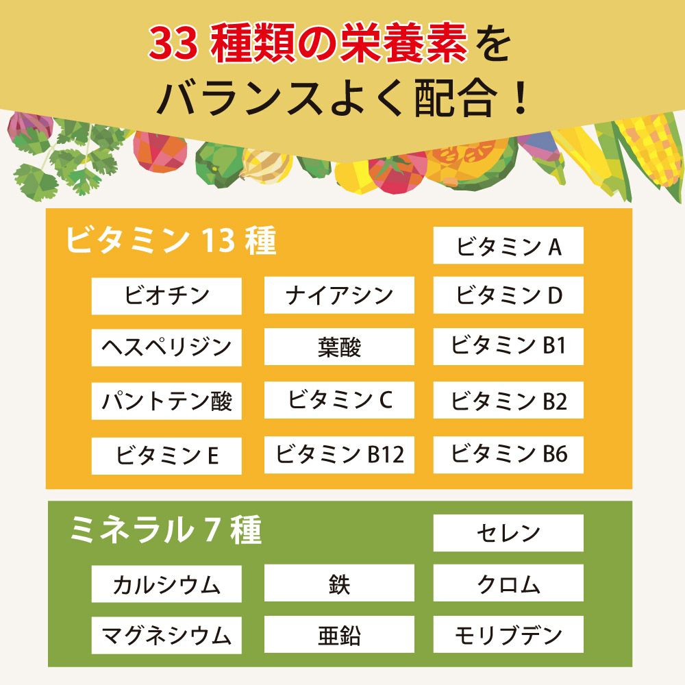 アイナチュラプレミアム　スーパーナイスパックは3種類の栄養素を配合