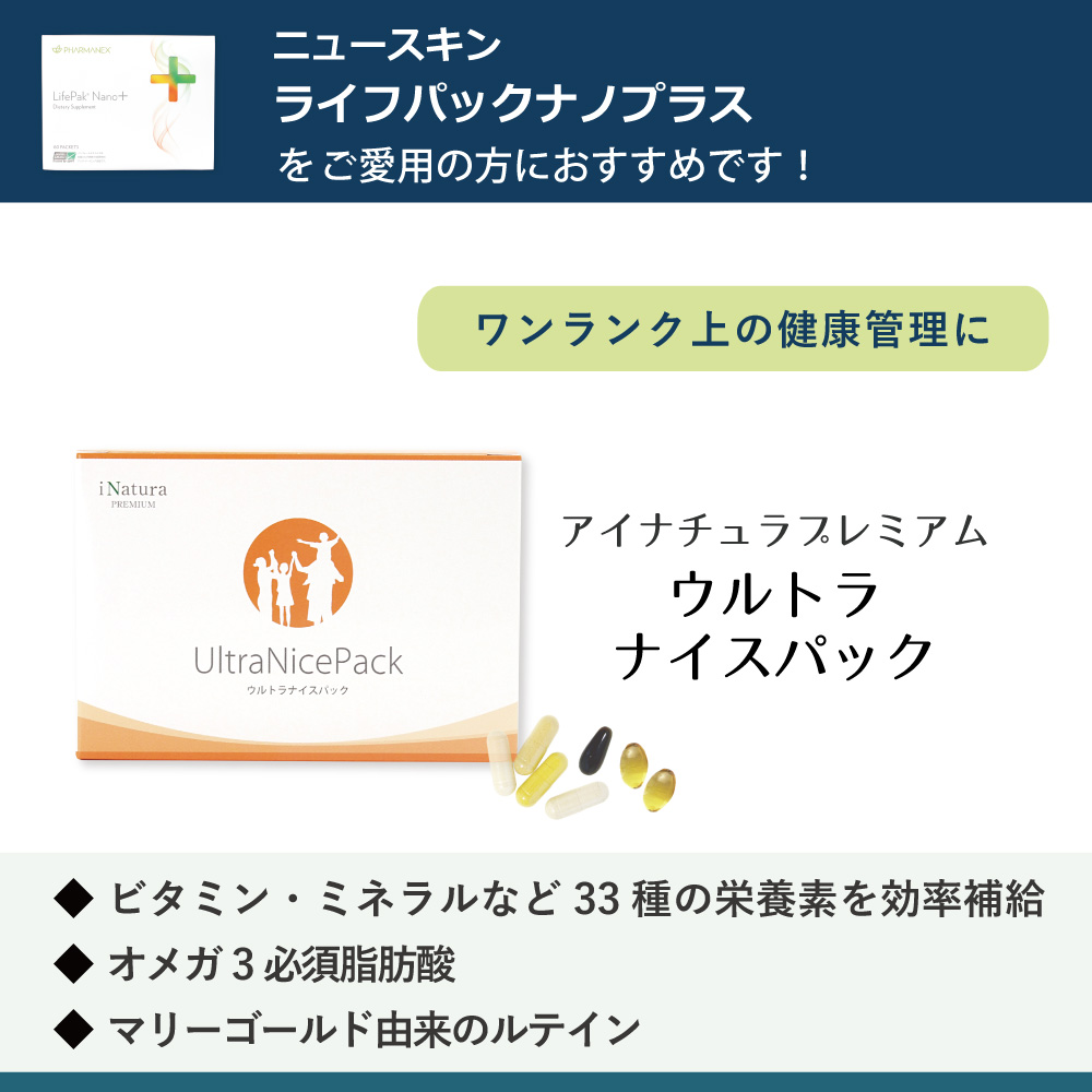 ニュースキン 面白 ライフパックナノプラス x3箱 