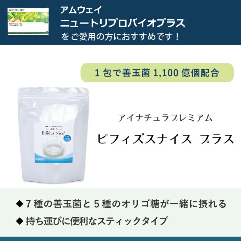 アイナチュラプレミアム　ビフィズスナイス プラス
