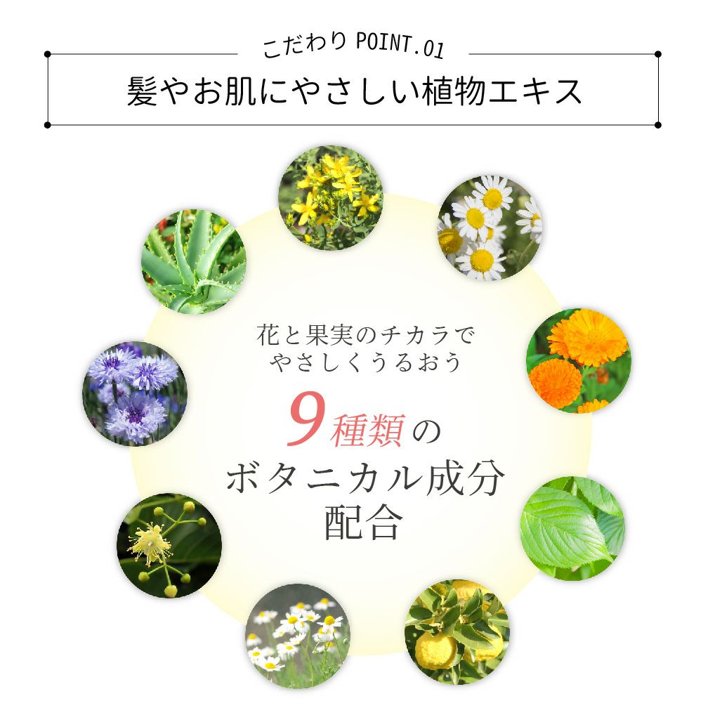 Nsミストローションは植物由来成分配合